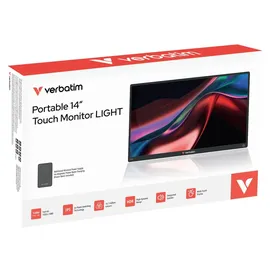 Verbatim Touchscreen Monitor 35,6cm 14"