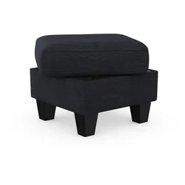 sit&more Stauraumhocker Belluci 58 x 48 x 58 cm Blau