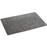 Astra Fußmatte Rib Line Sprint 40 x 60 cm Polypropylen Grau
