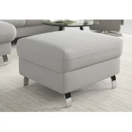 sit&more Stauraumhocker Grenoble 66 x 48 x 76 cm Silber