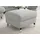 sit&more Stauraumhocker Grenoble 66 x 48 x 76 cm Silber