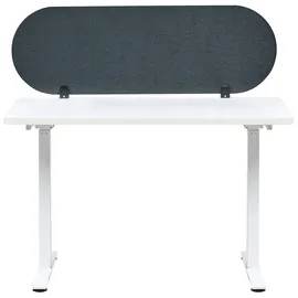 Beliani Schreibtischtrennwand Sparky 120 x 40 x 2 cm