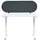 Beliani Schreibtischtrennwand Sparky 120 x 40 x 2 cm