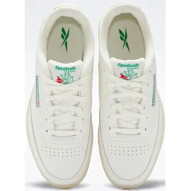 Reebok Club C Herren Weite E Chalk/Chalk/Glegrn 34,5