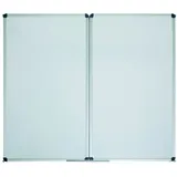 Maul Klapptafel 300 x 100 cm Grau/Weiß