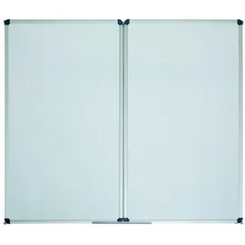 Maul Klapptafel 300 x 100 cm Grau/Weiß