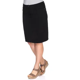 sheego Bleistiftrock Damen Schwarz 50