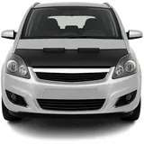 Omac Haubenbra Steinschlagschutz für Opel Zafira B 2005-2014 Schwarz Halb