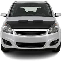 Omac Haubenbra Steinschlagschutz für Opel Zafira B 2005-2014 Schwarz Halb