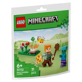 LEGO Minecraft Alex’ Begegnung am Lagerfeuer 30732