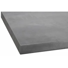 WIHO KÜCHEN Arbeitsplatte WIHO KÜCHEN "Flexi", grau (beton grau), B:180cm H:3,8cm T:60cm, Tischplatten, 38 mm stark