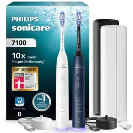 Philips Sonicare 7100 Series HX7429/01 + 2. Handstück Marineblau/Weiß