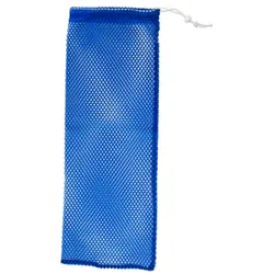 VERMOP Wäschenetz für Reinigungswagen, 40 Liter, Wäschebeutel zum Sammeln verschmutzter Wäsche, Reinigungstücher und Möppe, Wäschesack Farbe: blau