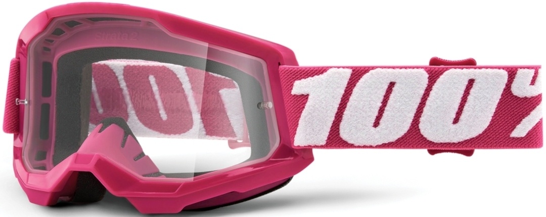 100% Strata II Fletcher Motorcross Bril, pink, Eén maat