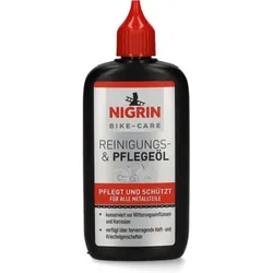 NIGRIN BIKE-CARE E-Bike und Fahrrad Metallteile-Reinigungs- & Pflege-Öl 100ml 100ML