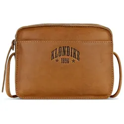 Klondike 1896 Rush Allison Umhängetasche Leder 17 cm cognac