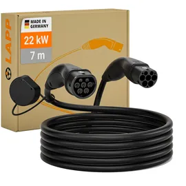 Lapp Ladekabel Typ 2 22 kW 7 m