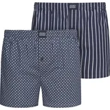 Jockey Everyday Woven Boxershorts blau 3XL 2er Pack