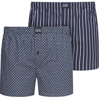 Jockey Everyday Woven Boxershorts blau 3XL 2er Pack