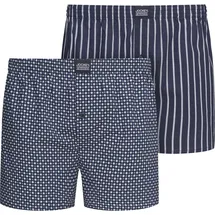 Jockey Everyday Woven Boxershorts blau 3XL 2er Pack