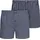 Jockey Everyday Woven Boxershorts blau 3XL 2er Pack