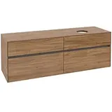 Villeroy & Boch Collaro Waschbeckenunterschrank 160 x 55 cm Kansas Oak