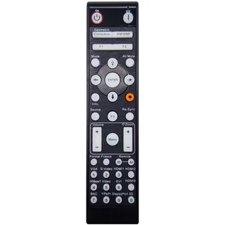 Leankle Fernbedienung BR-3075W für Optoma Projektoren 4K500, GT1090HDR, HZ39HDR, ZH406, ZH406ST, ZH420UST-B, ZH420UST-W, ZH500T-W, ZH506T-W, ZH506-W, ZH510T-B, ZH606-B, ZH606-W, ZK507, ZU406