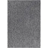 Ayyildiz Teppich Nizza 1800 Kurzflorteppich«, rechteckig, pflegeleicht, leicht melierter Kurzflor, ringsum gekettelt, Wohnzimmer, grau - 160x230 cm