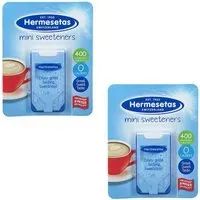 HERMESETAS mini sweeteners Comprimé(S) 2x400 pc(s)