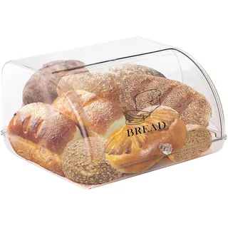 Brotkästen Mit Deckel Brotbox Brot Brottopf Zum Aufbewahren Toastbrot Durchsichtig Aufbewahrungsbox Lange Aufbewahren Und Frisch Halten 30*13*27cm Brotkorb Modern Brotbox Küche Brotbehälter