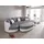 Home Affaire Ecksofa Kunstleder 3-Sitzer Grau