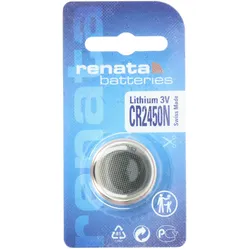 Renata CR2450N Lithium Batterie, Abmessungen 24 x 5mm