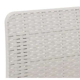 vidaXL 3-Sitzer Garten Sofa 3 x 2 x 0 cm Weiß