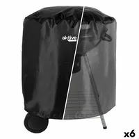 Aktive Schutzhülle für Grill Schwarz 6 Stück 69,5 x