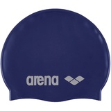 Arena Classic Silicone Badekappe denim/silver