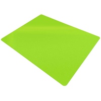 Floordirekt Bodenschutzmatte für Hartböden, Hellgrün grün 75 cm x 120 cm x 0.18 mm
