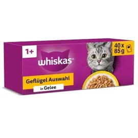 Whiskas Geflügel Auswahl in Gelee 40 x 85 g