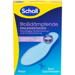 SCHOLL stoßdämpfende Einlegesohlen, extra dünn, 1 Paar