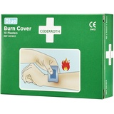 Cederroth Burn Cover blau 10 Pflaster 74 x 45 mm