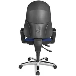 TOPSTAR Drehstuhl mit Armlehnen Synchro blau 8929G26