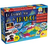 Lisciani – I'm a Genius Talent School – Le Grand Jeu de France – Lernspiel und Spaß – Quiz – entdeckt Frankreich – für Kinder ab 6 Jahren