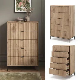 Vicco Eliza 76 x 120 cm Eichefarben / Weiß