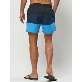 Vinson Badeshorts VMRudcott Schwarz/Azureblau XXL