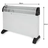 Perel Konvektorheizung 2000 W Weiß