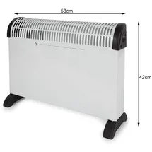 Perel Konvektorheizung 2000 W Weiß