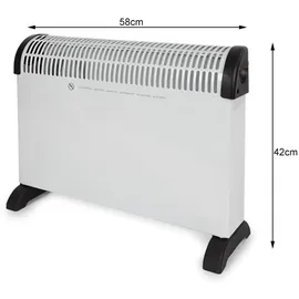 Perel Konvektorheizung 2000 W Weiß