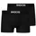 snocks gmbh Boxershorts Modal schwarz L 2er Pack