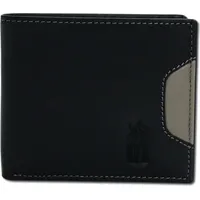 Drachenleder Herren 11,5x9,5x2cm schwarz OPT002S - Schwarz