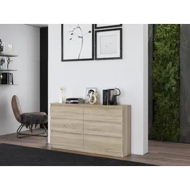 Top e shop Malwa M6/140 140 x 80 x 40 cm Braun