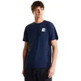 The North Face Evolution Box Half Dome Kurzarm-t-shirt - Summit Navy - M